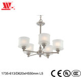 Traditional Chandelier Lights with Glass Lampshades 1735-613