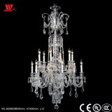 Crystal Chandelier with Glass Arm Wl-82080