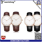 Yxl-598 Newest Vogue Leather Band Mens Watches, Fashion Stainelss Steel Mens Watches