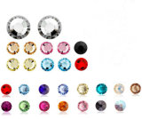Czech Glass Beads Flat Back Crystal Sticker Jewelry Stone Loose Rhinestone (FB-ss12/3.5mm /3A grade)