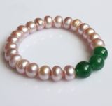 Fashion Stretched Freshwater Pearl Bracelet Jewelry (EB1574)