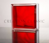 Red Color Glass Block for The Wall