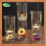 Crystal Glass Candlestick Decor Candle Holder