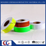 Safety Caution Reflective Warning Tape Sticker with Crystal Lattice (C3500-O)