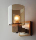 Wood Glass Wall Lamp (WHW-921)