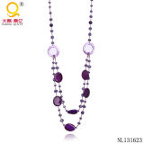 Necklaces Jewelry Latest Purple Fancy Necklace