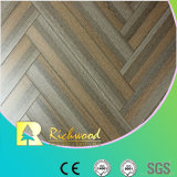 Household 8.3mm HDF Crystal Hickory Sound Absorbing Laminate Flooring