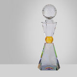 New Fashion Crystal Golf Trophy Award