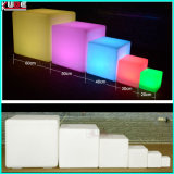 Illuminated Polyethylene Outdoor Cube Stools or Tables