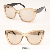 2017 Fashion Oversize Women Sunglasses with Cp Injection Temples