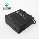 Black Crystal Jewelry Paper Printing Gift Bag (for Men)