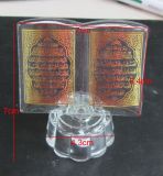 70mm Small Religious Glass Crystal Book Trophy