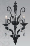 Decorative Black Glass Hanging Pendant Lamp Chandelier