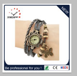 Leather Strap Japanese Movement Vintage Bracelet Watch with Butterfly (DC-1368)