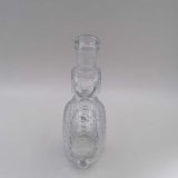 0.5L Goat Shape Glass Vodka Bottle with Cork Top