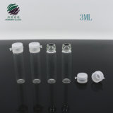 Clear 3 Ml Mini Cosmetic Glass Essential Oil Vial Bottle Packaging