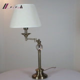 Euro Design Lighti Vintage Crystal Iron Rotary Bedside Table Lamp