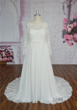 Long Sleeve Wedding Dress A-Line Lace Wedding Dress