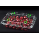 Eco-Friendly Pet Disposable Plastic Kiwi Fruit Packaging Carton Box