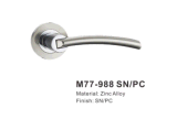2016 New Style Zinc Alloy Door Handle Lock (M77-988 SN/PC)