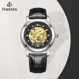 Fashion Custom Men's Mechanical Movement Automatic Watch Skeleton Crystal Watch 72835