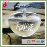 Clear Crystal Apple for Promotion Gifts