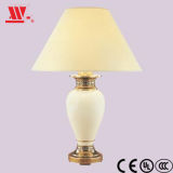 Traditional Table Lamp with Fabric Lampshade Wl-59157