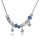Women Accessories Silver Plated Beaded Pandora Jewelry Necklace