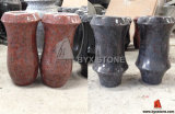 Granite Stone Cemetery Flower Vase for Headstone Accessories