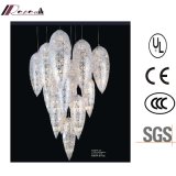 Euroepean Hotel Decorative Luxury Stainless Steel Crystal Pendant Lamp