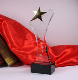 Crystal Five Star Trophy Glass Awards