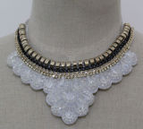 Lady Fashion Beaded Crystal Costume Jewelry Choker Necklace (JE0107)