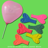 Inflatable Rubber Helium Heart-Shape Balloon for All Festivals
