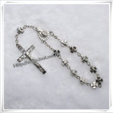 Religious Rosary Bracelet, Glass Catholic, One Decade Rosary (IO-CE040)
