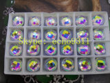 Ab Flat Back Mirror Glass Stones Garment Beads (DZ-1031th)