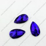 Flat Back Drop Purple Velvet Sew on Cheap Rhinestone From China Supplier