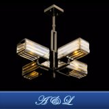 Luxury Stainless Steel Crystal Chandelier Lamp for Hotel Lobby