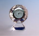 Cheap Gifts Diamond Shape Crystal Clock