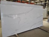 Engineered Artificial Crystal Quartz Stone Slab for Coustomed Long Table Countertop