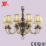 Chandelier with Fabric Lampshade Wl-83093b