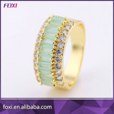 Hot Sale Micro Pave CZ Latest Brass Ring Designs