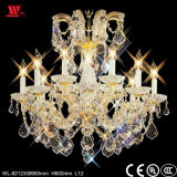 Crystal Chandelier with Glass Decoration Wl-82123