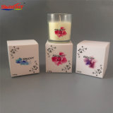 Ribbed Organic Natural Bio Soy Wax Candle with Free Design
