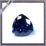 Trilliant Cut Tanzanite Blue Color CZ Gemstone