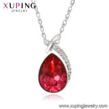 43127 New Arrival Xuping Fashion Lovely Jewelry, Big Blue Color Crystals From Swarovski Necklace for christmas Gift
