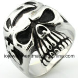Fashion Custom 316L Stainless Steel Rings Men's Skull Jewelry