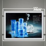 Crystal Acrylic Advertising Magnetic LED Lightbox  with Engraved Logo