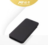 2017 New Style Black PU Leather Flip Cell Phone Case