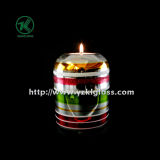 Single Color Glass Candle Cup (DIA7.5*10)