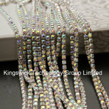Crystal Ab Cup Chain Rhinestone Trimmings for Dresses